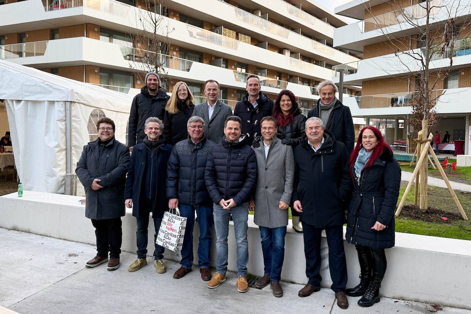 Fürbergstraße, Wohnbau fertig gestellt